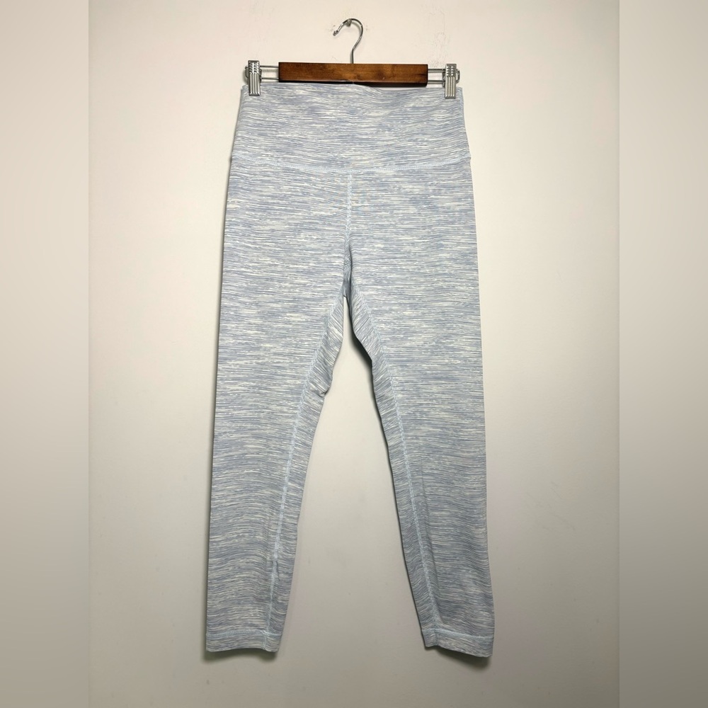 Lululemon Wunder Under High Rise Tight Luxtreme Striped Leggings Women’s Size 10